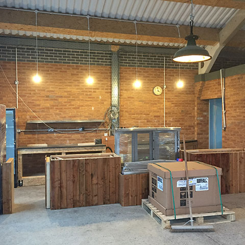 L33 Kitchen – shop fit out, North Liverpool