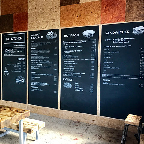 L33 Kitchen – shop fit out, North Liverpool